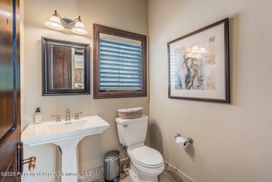 Handsomely crafted custom Aspen Glen home with fairway and river on Aspen Glen Club in Colorado - for sale on GolfHomes.com, golf home, golf lot