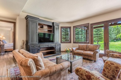 Handsomely crafted custom Aspen Glen home with fairway and river on Aspen Glen Club in Colorado - for sale on GolfHomes.com, golf home, golf lot