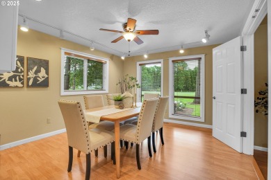 This golf course home is too sweet, no joke. There are two on Willamette Valley Country Club in Oregon - for sale on GolfHomes.com, golf home, golf lot