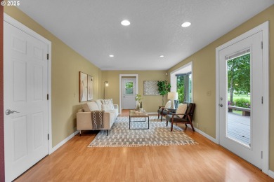 This golf course home is too sweet, no joke. There are two on Willamette Valley Country Club in Oregon - for sale on GolfHomes.com, golf home, golf lot