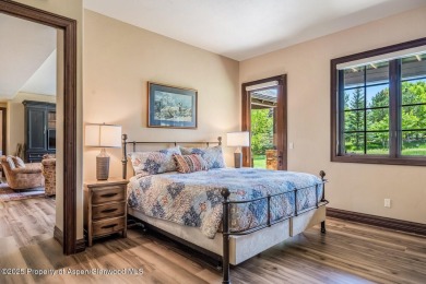 Handsomely crafted custom Aspen Glen home with fairway and river on Aspen Glen Club in Colorado - for sale on GolfHomes.com, golf home, golf lot