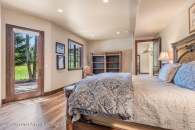 Handsomely crafted custom Aspen Glen home with fairway and river on Aspen Glen Club in Colorado - for sale on GolfHomes.com, golf home, golf lot