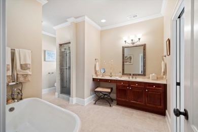 Nestled on a picturesque tree-lined street, this expansive home on Charleston National Golf Club in South Carolina - for sale on GolfHomes.com, golf home, golf lot