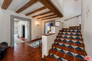 Introducing the Howard Hughes Estate, an iconic Spanish Revival on Wilshire Country Club in California - for sale on GolfHomes.com, golf home, golf lot