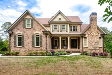 Exquisite timeless feature of shakes and bricks/stones house is on Hamilton Mill Golf Club in Georgia - for sale on GolfHomes.com, golf home, golf lot