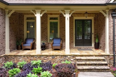 Exquisite timeless feature of shakes and bricks/stones house is on Hamilton Mill Golf Club in Georgia - for sale on GolfHomes.com, golf home, golf lot