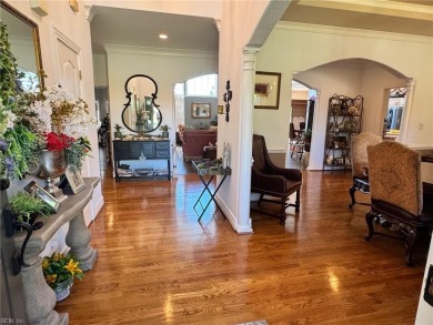 Experience luxury and comfort in this stunning ranch-style home on Cypress Creek Golfers Club in Virginia - for sale on GolfHomes.com, golf home, golf lot