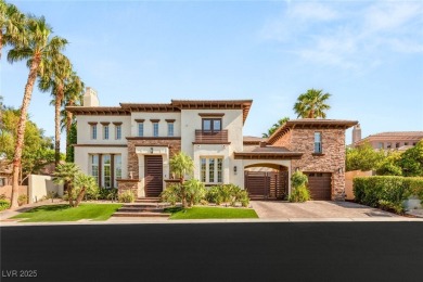 Situated on a premier lot in The Palisades at Summerlin, this on TPC Las Vegas in Nevada - for sale on GolfHomes.com, golf home, golf lot
