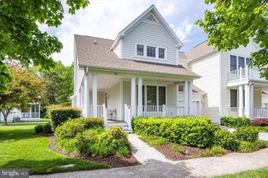 This beautiful end unit carriage house is located on a premium on Bear Trap Dunes Golf Club in Delaware - for sale on GolfHomes.com, golf home, golf lot