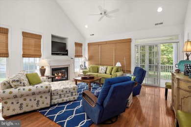 This beautiful end unit carriage house is located on a premium on Bear Trap Dunes Golf Club in Delaware - for sale on GolfHomes.com, golf home, golf lot