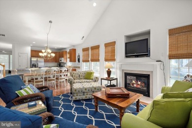 This beautiful end unit carriage house is located on a premium on Bear Trap Dunes Golf Club in Delaware - for sale on GolfHomes.com, golf home, golf lot