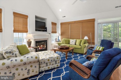 This beautiful end unit carriage house is located on a premium on Bear Trap Dunes Golf Club in Delaware - for sale on GolfHomes.com, golf home, golf lot