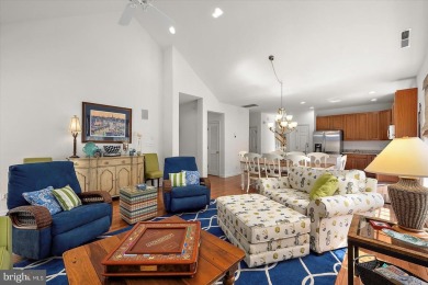 This beautiful end unit carriage house is located on a premium on Bear Trap Dunes Golf Club in Delaware - for sale on GolfHomes.com, golf home, golf lot