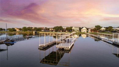 The back porch to this lake house has some of the prettiest on Hideout Golf Club and Resort  in Texas - for sale on GolfHomes.com, golf home, golf lot