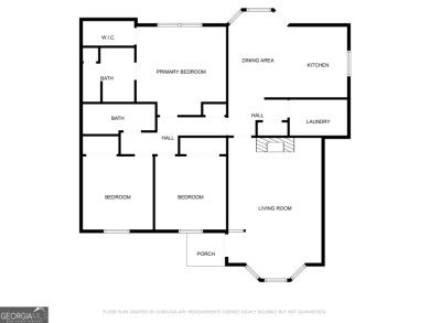 Don't miss your chance to own this beautifully updated 3BR/2BA on Golf Club of Macon in Georgia - for sale on GolfHomes.com, golf home, golf lot