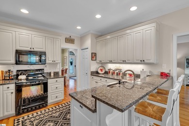 Stunning all-brick home located in the desirable Woodfin Ridge on Woodfin Ridge Golf Club in South Carolina - for sale on GolfHomes.com, golf home, golf lot