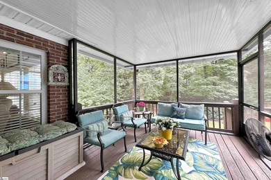 Refined design meets thoughtful functionality in this on Woodfin Ridge Golf Club in South Carolina - for sale on GolfHomes.com, golf home, golf lot