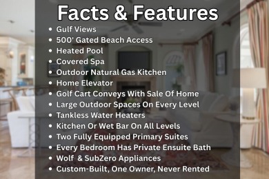 59 Ballamore Cove is a custom-built, one-owner home with Old on Seascape Golf Course in Florida - for sale on GolfHomes.com, golf home, golf lot