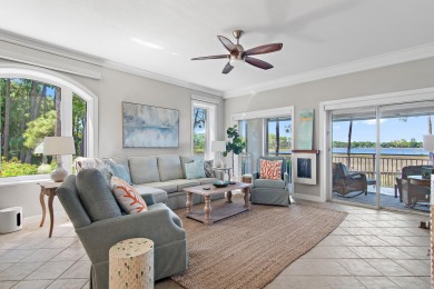 A rare bayfront residence in Sandestin(R) Resort combines the on Sandestin Golf and Beach Resort - Raven in Florida - for sale on GolfHomes.com, golf home, golf lot