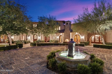 Warm and welcoming, nestled on a flat pad, motor court and on Silverleaf Golf Club in Arizona - for sale on GolfHomes.com, golf home, golf lot