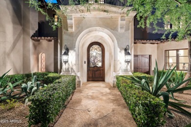 Warm and welcoming, nestled on a flat pad, motor court and on Silverleaf Golf Club in Arizona - for sale on GolfHomes.com, golf home, golf lot