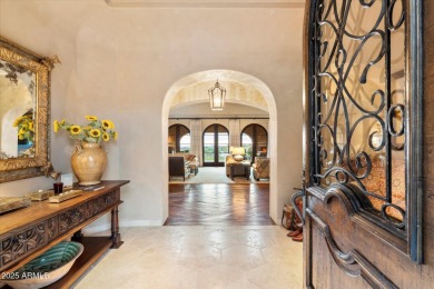 Warm and welcoming, nestled on a flat pad, motor court and on Silverleaf Golf Club in Arizona - for sale on GolfHomes.com, golf home, golf lot