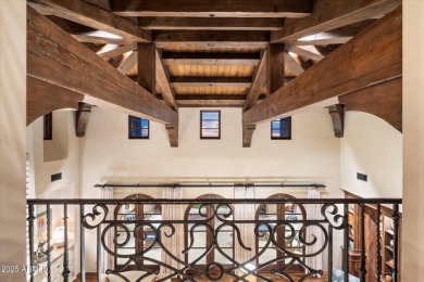 Warm and welcoming, nestled on a flat pad, motor court and on Silverleaf Golf Club in Arizona - for sale on GolfHomes.com, golf home, golf lot