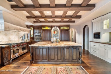 Warm and welcoming, nestled on a flat pad, motor court and on Silverleaf Golf Club in Arizona - for sale on GolfHomes.com, golf home, golf lot