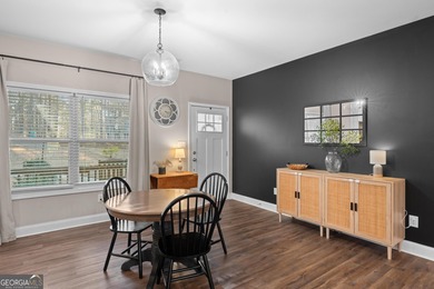 Tucked away just steps from Jackson Lake, this beautifully on Turtle Cove Golf Course in Georgia - for sale on GolfHomes.com, golf home, golf lot