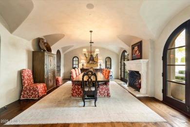 Warm and welcoming, nestled on a flat pad, motor court and on Silverleaf Golf Club in Arizona - for sale on GolfHomes.com, golf home, golf lot