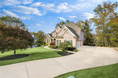 This exceptional four-sided brick home in the prestigious on Woodmont Golf and Country Club in Georgia - for sale on GolfHomes.com, golf home, golf lot