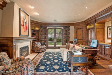 Warm and welcoming, nestled on a flat pad, motor court and on Silverleaf Golf Club in Arizona - for sale on GolfHomes.com, golf home, golf lot