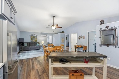 Price Improvement! Discover quiet lakefront living in this on Sugar Valley Lakes Golf Course in Kansas - for sale on GolfHomes.com, golf home, golf lot