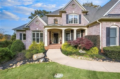 This exceptional four-sided brick home in the prestigious on Woodmont Golf and Country Club in Georgia - for sale on GolfHomes.com, golf home, golf lot