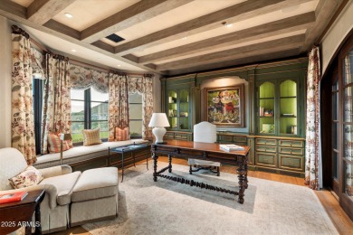 Warm and welcoming, nestled on a flat pad, motor court and on Silverleaf Golf Club in Arizona - for sale on GolfHomes.com, golf home, golf lot