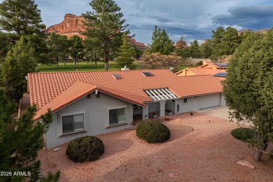 This beautifully updated 2,248-SF home offers 3 bedrooms and 2 on Oakcreek Country Club in Arizona - for sale on GolfHomes.com, golf home, golf lot