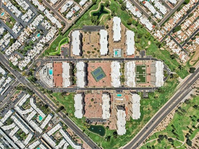 LIVE THE SCOTTSDALE LIFESTYLE in this freshly painted on Scottsdale Shadows in Arizona - for sale on GolfHomes.com, golf home, golf lot
