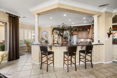 Welcome to this beautiful Cambridge model perfectly situated on on Cimarron Golf Club in Arizona - for sale on GolfHomes.com, golf home, golf lot