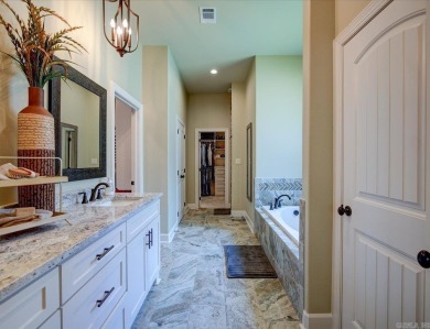 Welcome to your dream home in an exclusive gated subdivision on Hot Springs Golf and Country Club in Arkansas - for sale on GolfHomes.com, golf home, golf lot