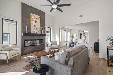 Discover modern, low-maintenance living in this stunning 1 on The Golf Club of Kansas in Kansas - for sale on GolfHomes.com, golf home, golf lot