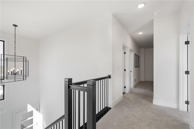 Discover modern, low-maintenance living in this stunning 1 on The Golf Club of Kansas in Kansas - for sale on GolfHomes.com, golf home, golf lot