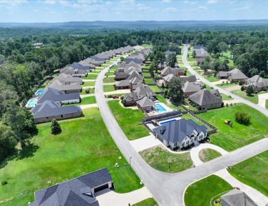 Welcome to your dream home in an exclusive gated subdivision on Hot Springs Golf and Country Club in Arkansas - for sale on GolfHomes.com, golf home, golf lot
