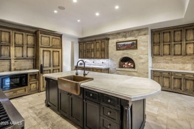 Set on an expansive acre-plus lot within Hidden Paradise--a on Camelback Golf Club in Arizona - for sale on GolfHomes.com, golf home, golf lot