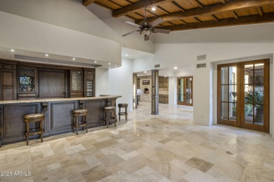 Set on an expansive acre-plus lot within Hidden Paradise--a on Camelback Golf Club in Arizona - for sale on GolfHomes.com, golf home, golf lot