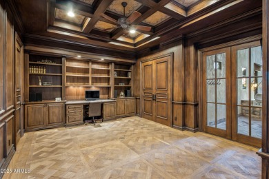 Set on an expansive acre-plus lot within Hidden Paradise--a on Camelback Golf Club in Arizona - for sale on GolfHomes.com, golf home, golf lot