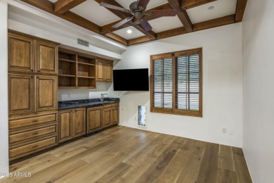 Set on an expansive acre-plus lot within Hidden Paradise--a on Camelback Golf Club in Arizona - for sale on GolfHomes.com, golf home, golf lot