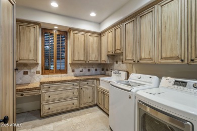 Set on an expansive acre-plus lot within Hidden Paradise--a on Camelback Golf Club in Arizona - for sale on GolfHomes.com, golf home, golf lot