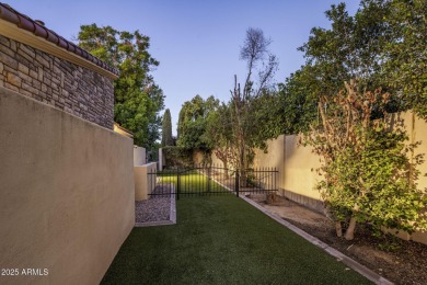 Set on an expansive acre-plus lot within Hidden Paradise--a on Camelback Golf Club in Arizona - for sale on GolfHomes.com, golf home, golf lot