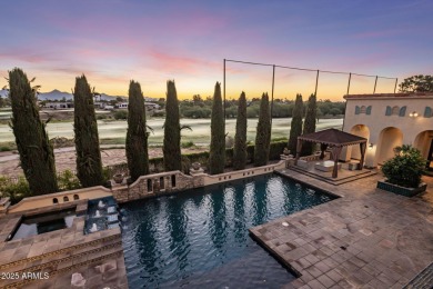 Set on an expansive acre-plus lot within Hidden Paradise--a on Camelback Golf Club in Arizona - for sale on GolfHomes.com, golf home, golf lot