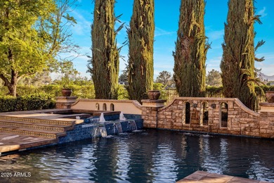 Set on an expansive acre-plus lot within Hidden Paradise--a on Camelback Golf Club in Arizona - for sale on GolfHomes.com, golf home, golf lot